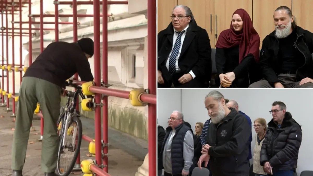 Francišković na sud stigao na biciklu: Optužbe za terorizam nazvao besmislenima