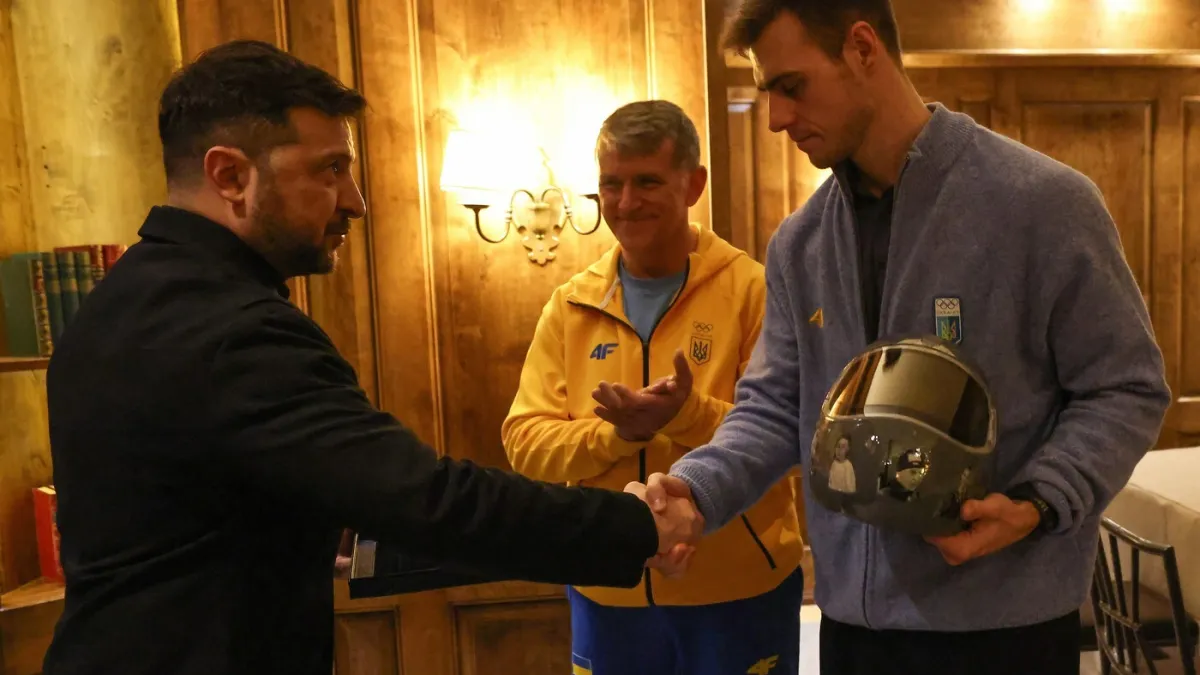 Zelenski suspendiranom sportašu dao najveću počast u državi