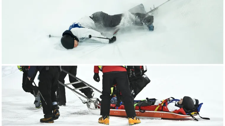 Prizori koji lede krv u žilama: Skija&scaron; pao na stazu 'tvrdu kao beton' i nepomično ležao