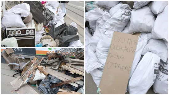Odvratni prizori iz centra Zagreba! Glomazni otpad naljutio stanare: 'Ovo nije odlagali&scaron;te'