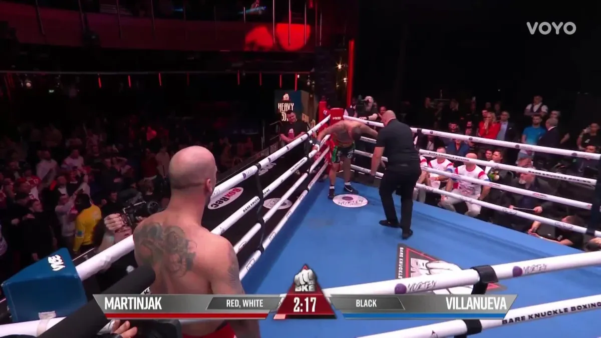 Kakva snaga Marka Martinjaka: Ni minuta nije prošla, a protivnik već drugi put na podu Kép