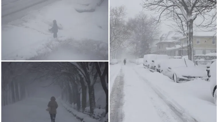 Pogledajte posljedice masivne snježne oluje, meteorolozi fascinirani: 'Snaga i ljepota!'