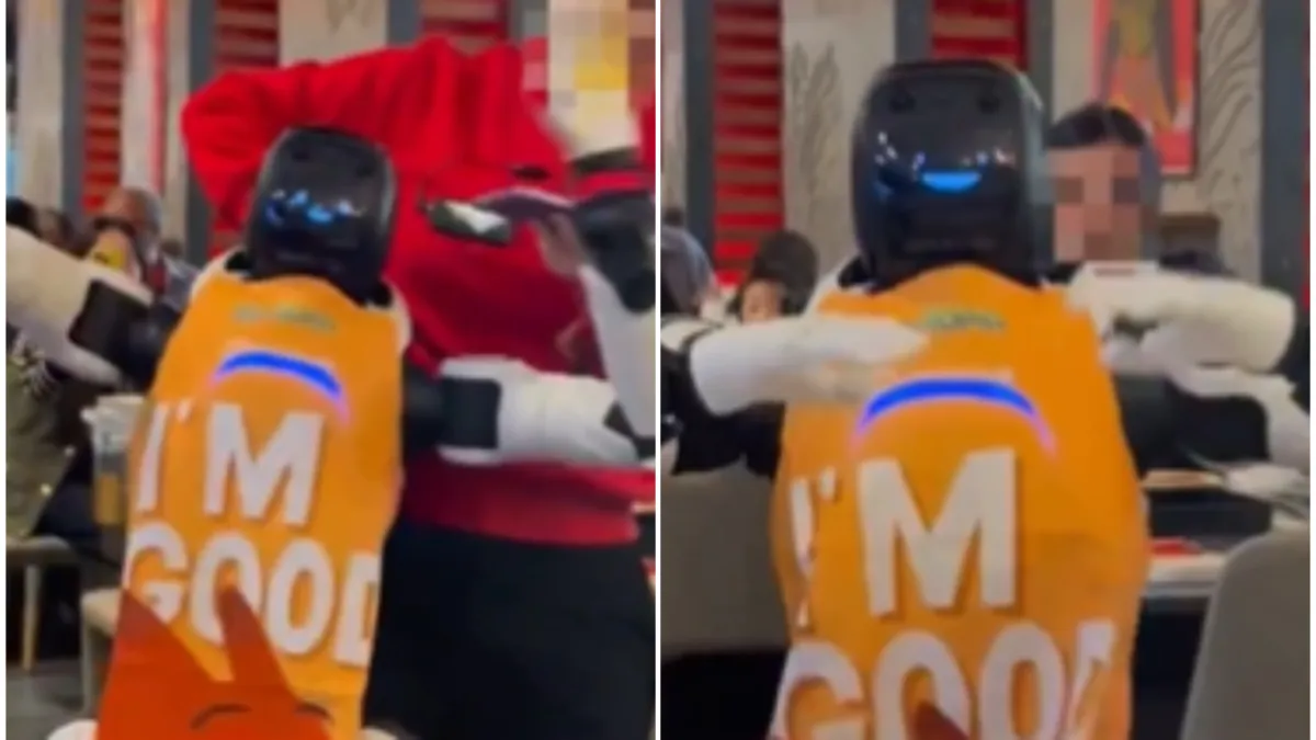 Video šokirao mreže: Robot podivljao u restoranu i napravio kaos, morali ga izbaciti
