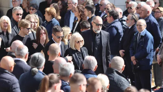 Split se oprostio od oca Igora Tudora: Poznata lica stigla odati posljednju počast