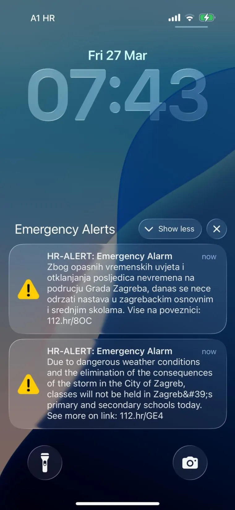 Ovo je Zagreb u petak ujutro: Polomljena stabla, i&scaron;čupani krovovi, sru&scaron;eni stupovi, skele...