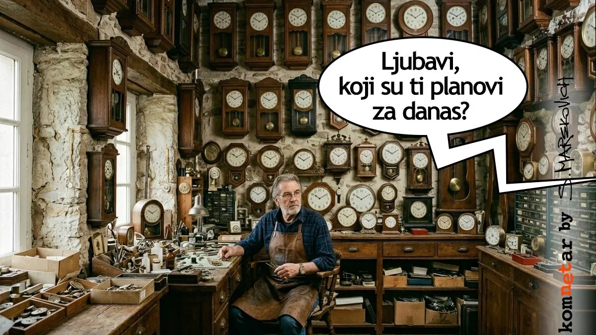 Jeste li pomaknuli kazaljke na zidu?