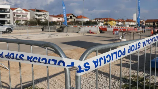 Ovo je mjesto nesreće u Zadru gdje je ozlijeđena i beba