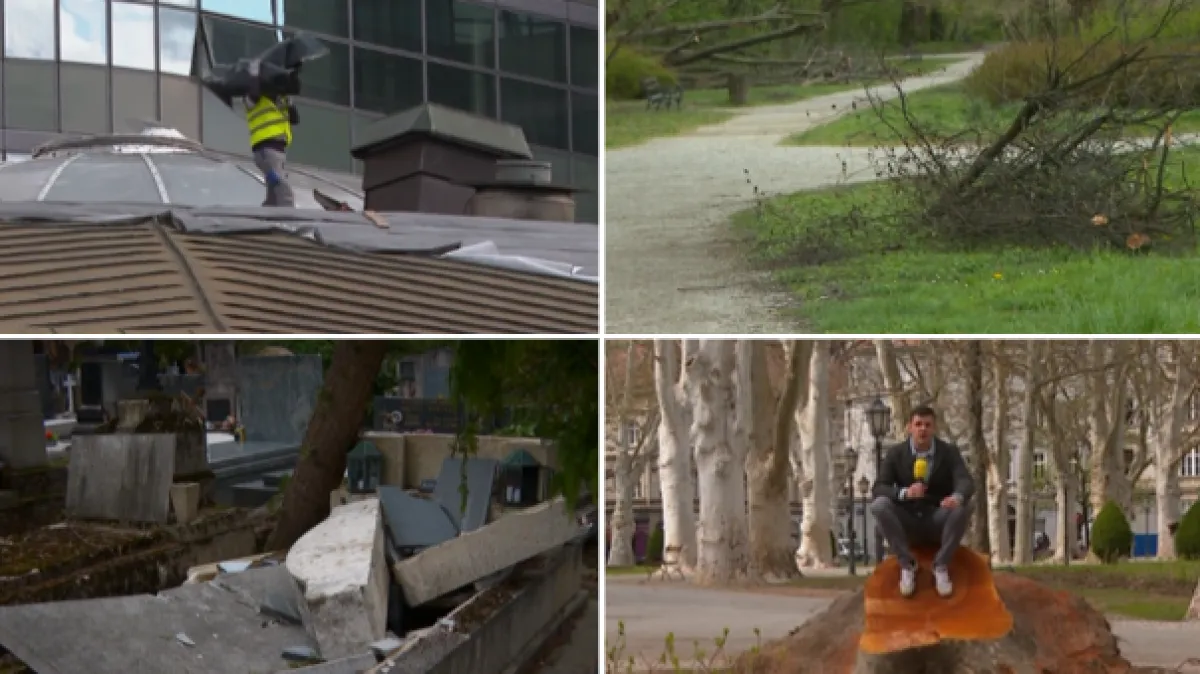 Od Mirogoja do Maksimira, od Cibone do Zrinjevca: Obišli smo devastirani Zagreb