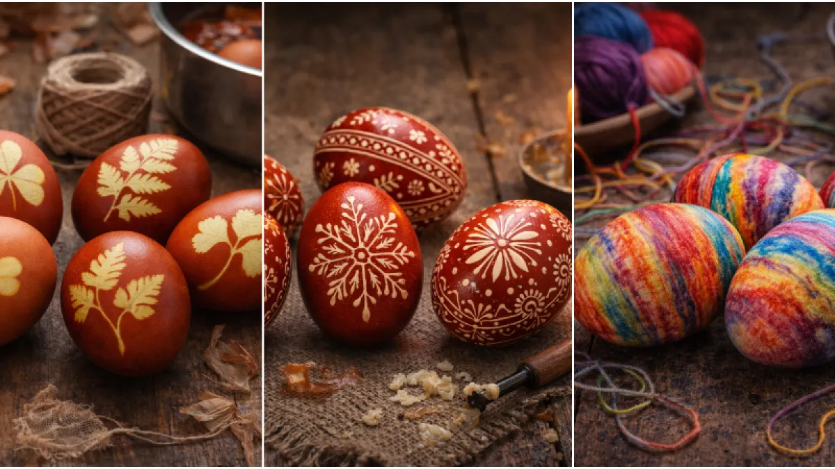 Od voska do čarape: Ovako su naši preci ukrašavali uskrsna jaja, rezultati su bili očaravajući