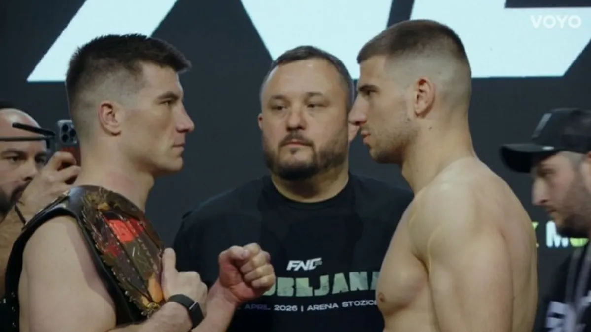 FNC Ljubljana pred vratima: Večer prepuna borbi nudi dvije za titulu