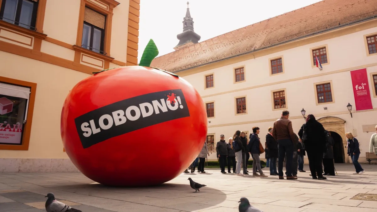 Rajčica koja je osvojila Varaždin: poruka „Slobodno!