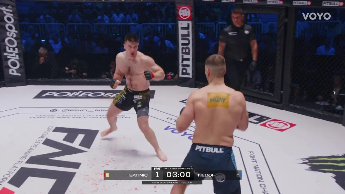 Kakav ulazak Nedoha u meč, bilo je odmah jasno da se Batiniću ne piše dobro