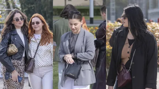 Atraktivna Slavonka u leopard suknji mamila poglede na 'buvljaku', a ni druge legice nisu podbacile