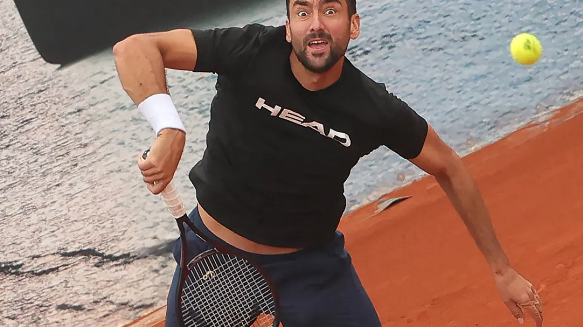 Neuspješan povratak Čilića: Po vrlo hladnom vremenu puno se bolje snašao 10 godina mlađi Nijemac