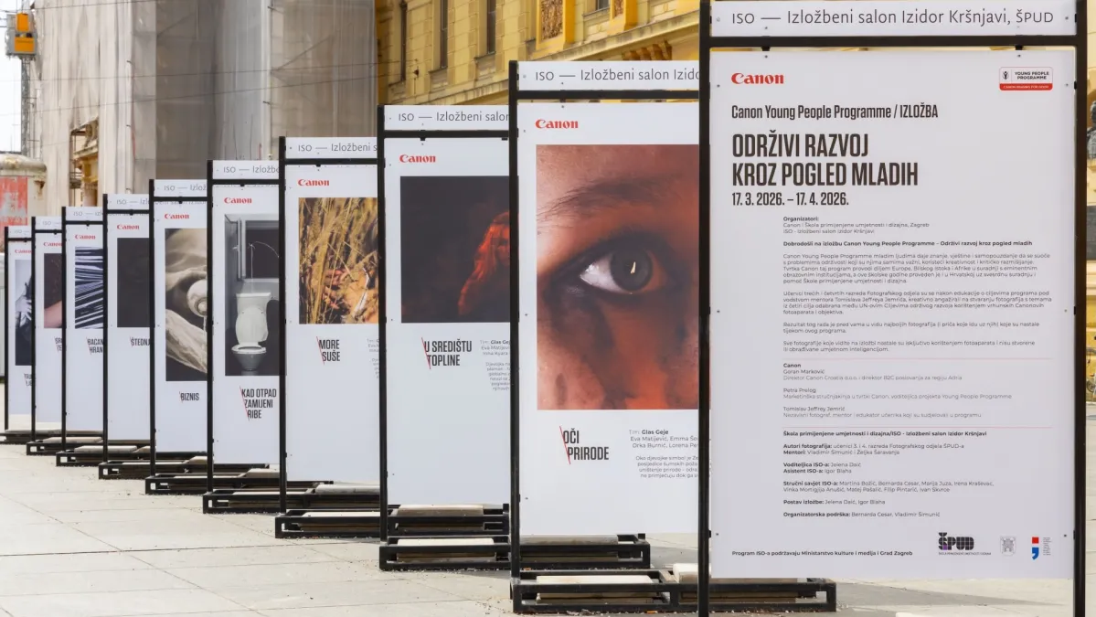 Uvid je u kreativno stvaralaštvo učenika fotografskog odjela Škole primijenjene umjetnosti i dizajna na temu održivog razvoja