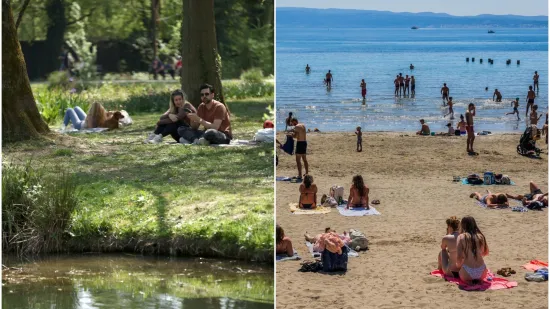 Nedjeljna sunčana idila! Zagrepčani u Maksimiru, Splićani na Bačvicama: Ovo je čista uživancija