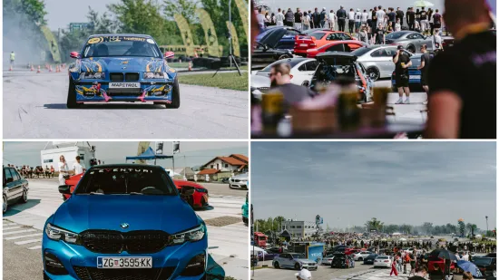 Nabrijani auti, spaljene gume i kontrolirani kaos: Ovo su legalni Brzi i Žestoki na Mičevcu