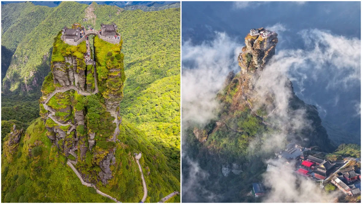 Prelazak mosta simbolizira prijelaz iz sadašnjosti u budućnost: Tko se penje, nestaje u magli