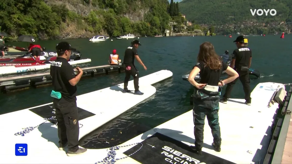 Fascinantni prizori na Comu: Ovako izgledaju boxevi za Formulu na vodi