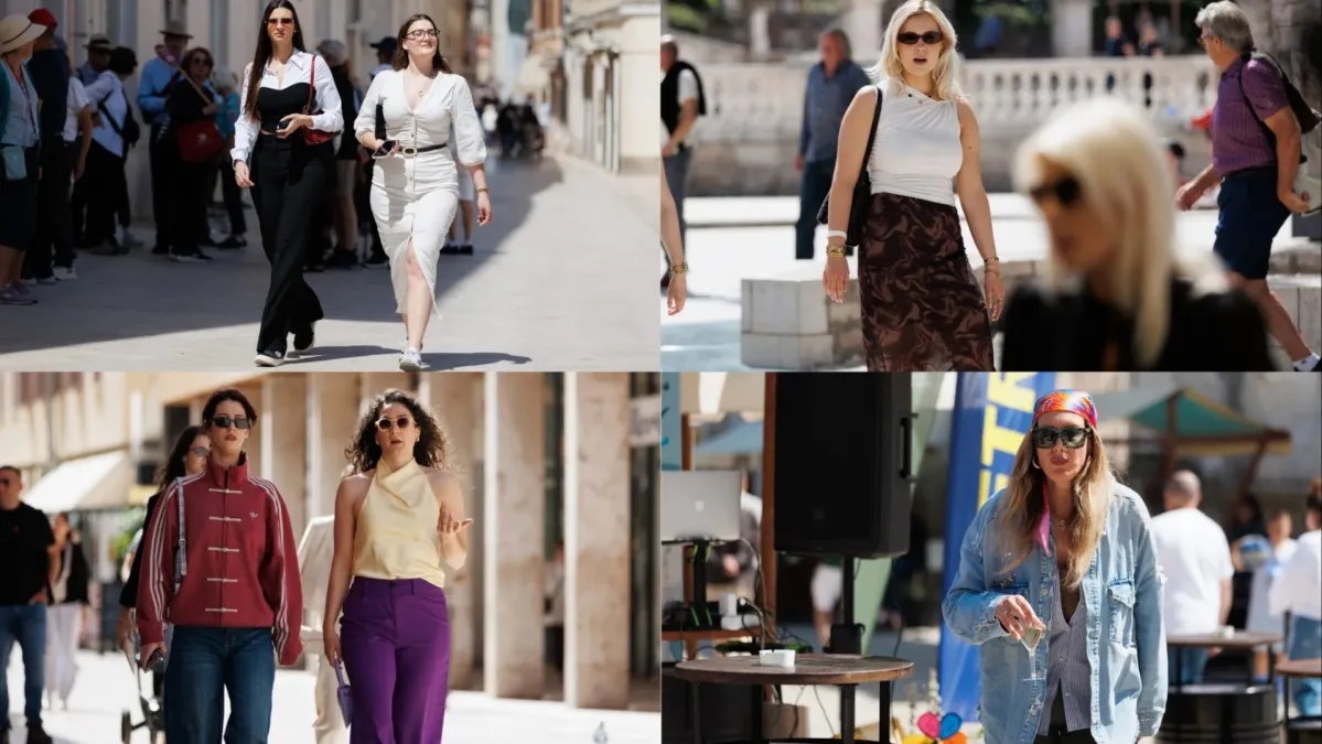 Zadranke kao da su izašle iz modnog magazina: Teško je izdvojiti najbolju kombinaciju