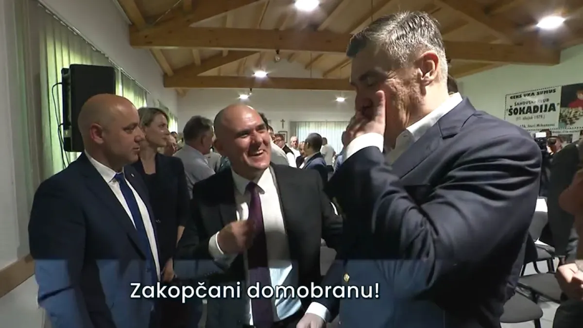 Milanović dobacio Dabri: 'Gdje si, ustašo!' Stigao mu odgovor, sve snimile naše kamere!
