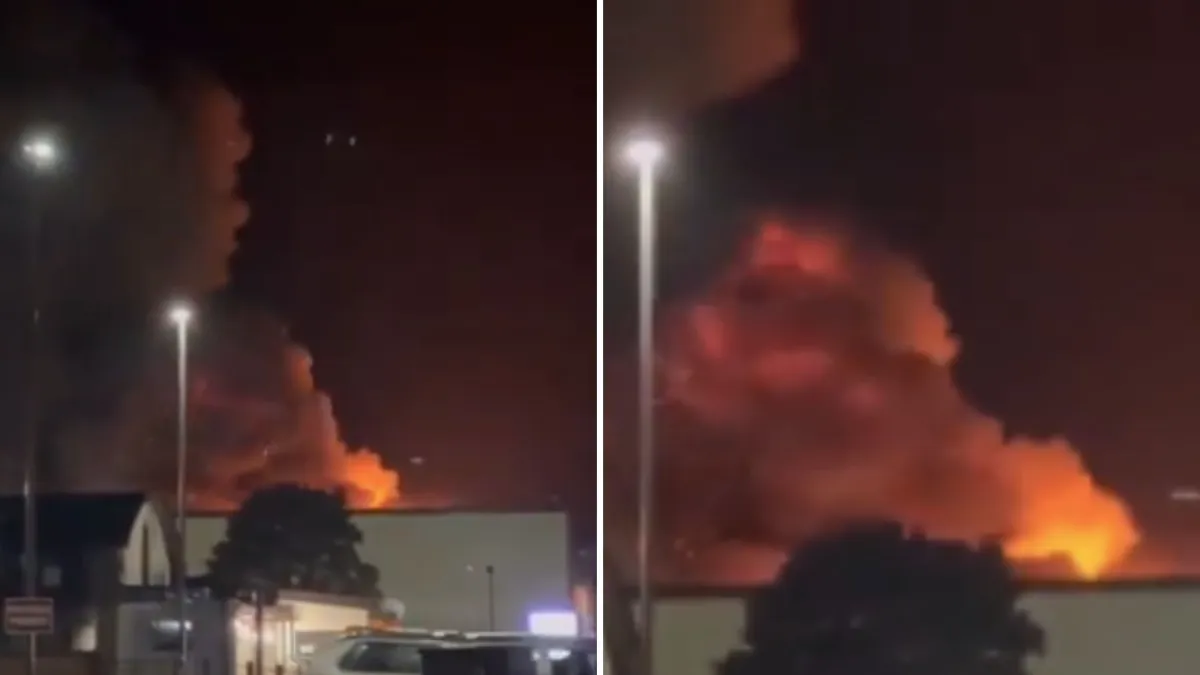 Golema buktinja u vojnoj bazi RAF Fairford! Ovdje slijeću bombarderi koji gađaju Iran