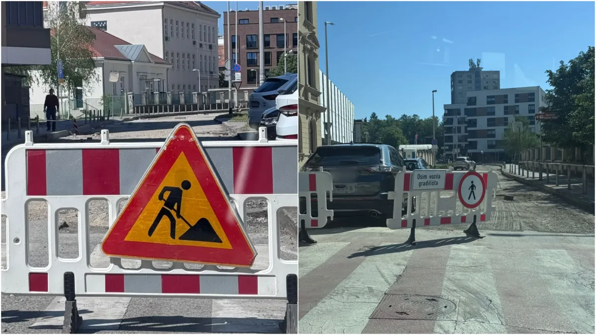 Kaos i kolaps prometa u centru Zagreba: Kome je palo na pamet sada obnavljati ulicu?