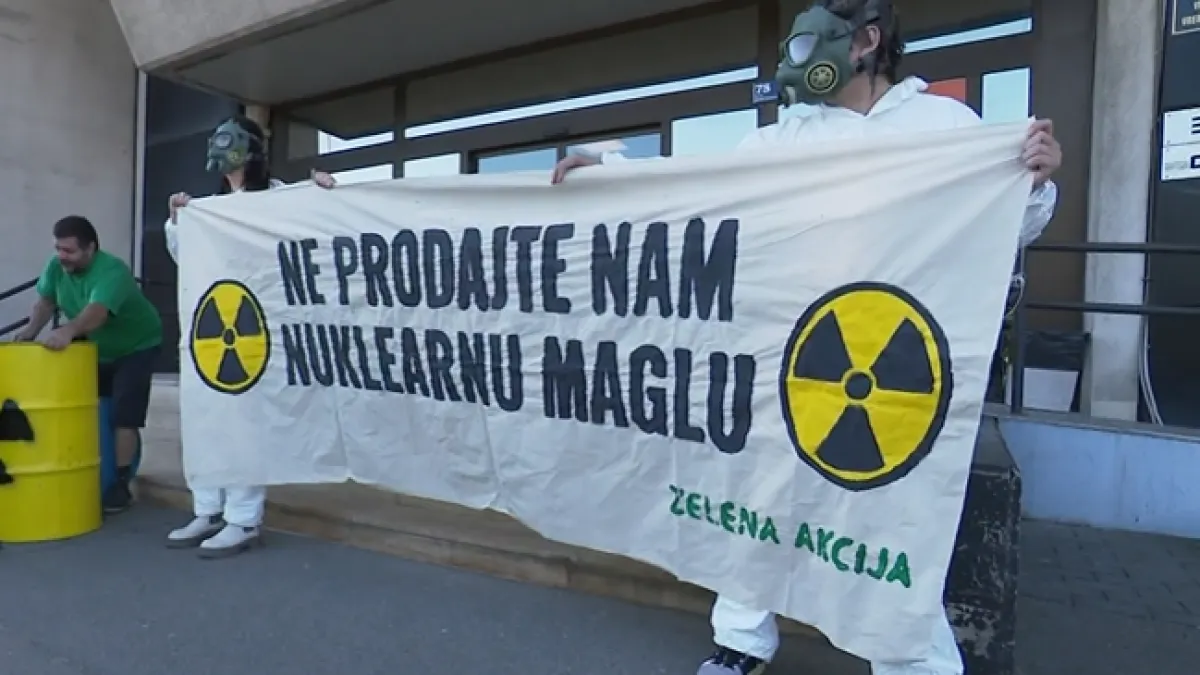 Prosvjed protiv izgradnje nuklearne elektrane: 'Opasan i skup zaokret u pogrešnom smjeru'