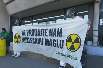 Prosvjed protiv izgradnje nuklearne elektrane: 'Opasan i skup zaokret u pogrešnom smjeru'
