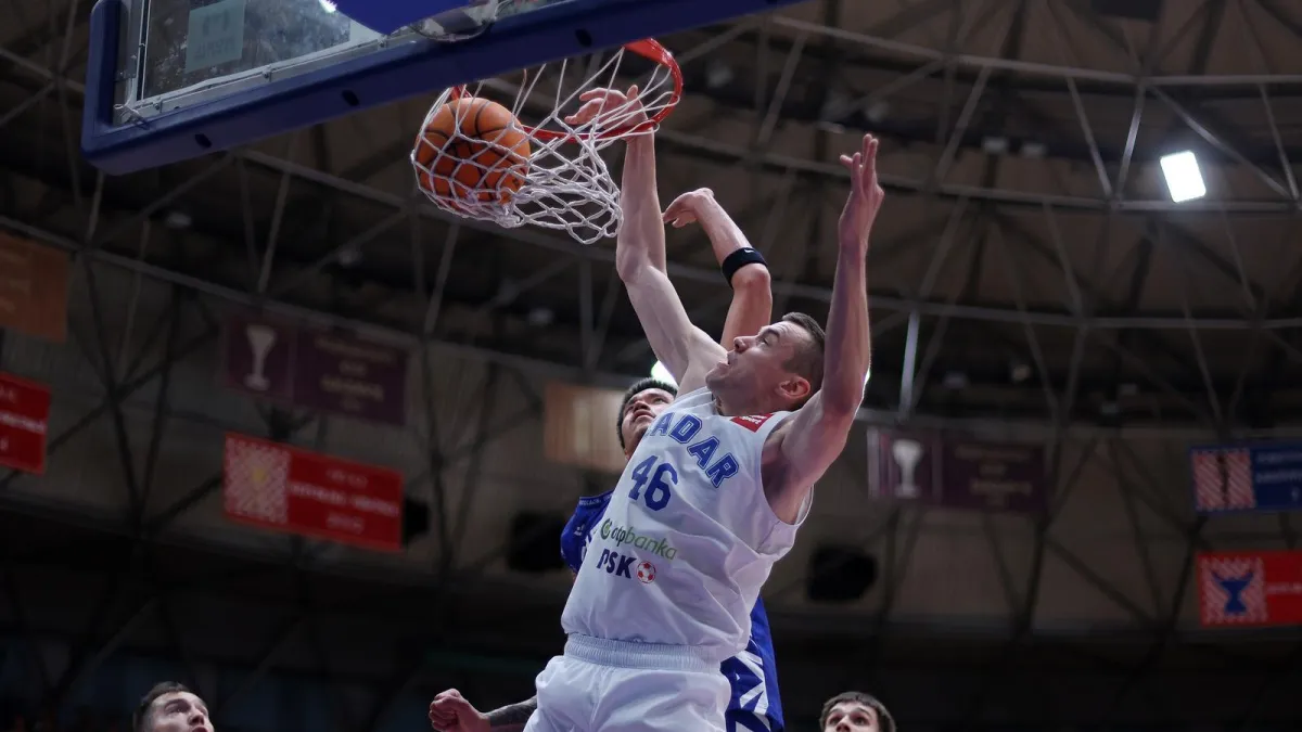 Potop Zadra u Podgorici! Već nakon prve četvrtine sve je bilo gotovo