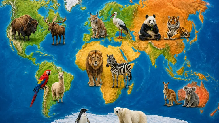 Zna&scaron; li s kojih kontinenata dolaze ove životinjske vrste? Neka pitanja mogla bi vas zbuniti
