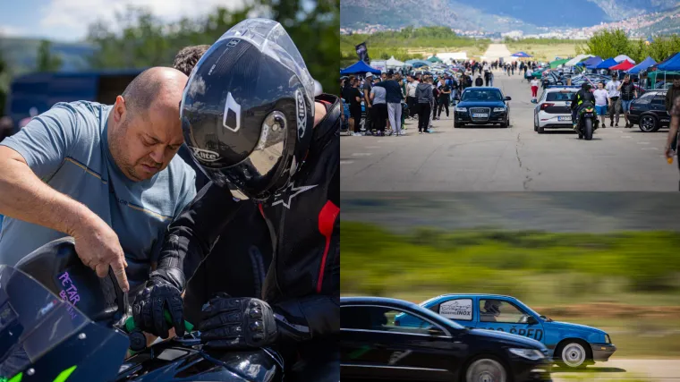 Konji divljaju, motori urlaju! U Mostaru sve 'gori' od brzine, pogledajte fotografije