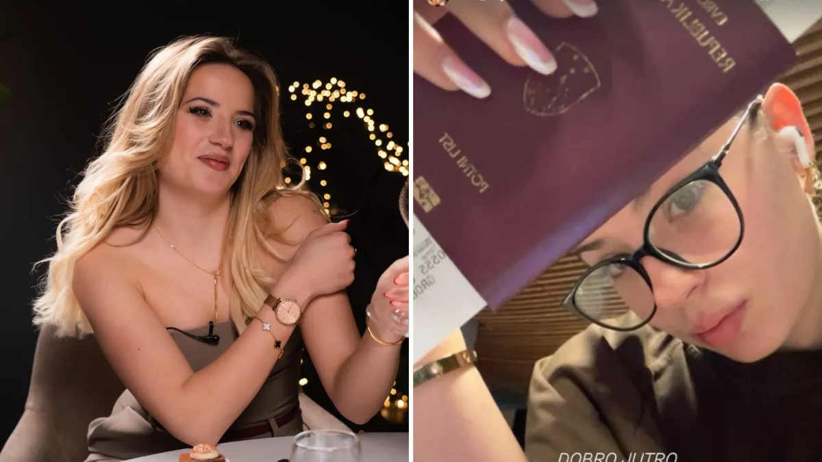 Nuša iz 'Gospodina Savršenog' se javila s aerodroma nakon objave o preseljenju: Čeka je još dug let