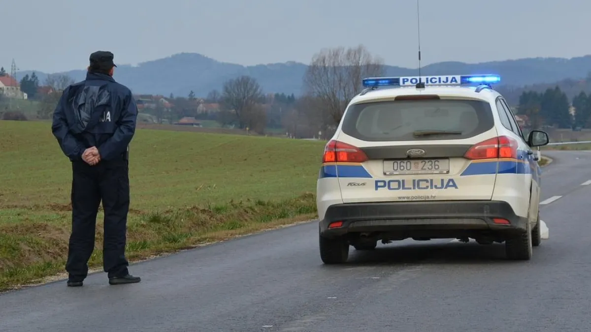 Motociklist poginuo nakon nesreće kod Varaždina: Udario u ogradu pa sletio u kanal