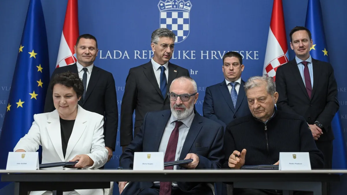 Projekt vrijedan 30 milijuna eura potpisan u Banskim dvorima: Donosimo detalje