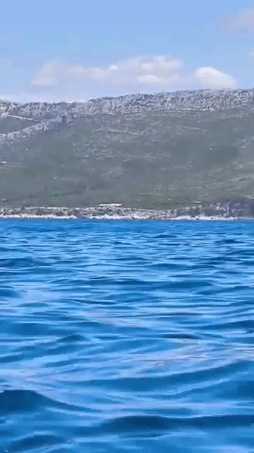 Kakva snimka! Kod Korčule uništena bomba iz Drugog svjetskog rata, objavljen video