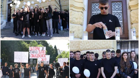 Bijeli baloni za Luku, &scaron;ibenski maturanti gestom poslali poruku: 'Mi smo mogli biti on'
