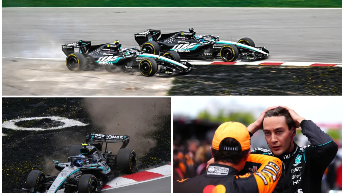 Drama na F1 sprintu! Mercedesovi vozači u ratu, šef ekipe izgubio živce nakon incidenta