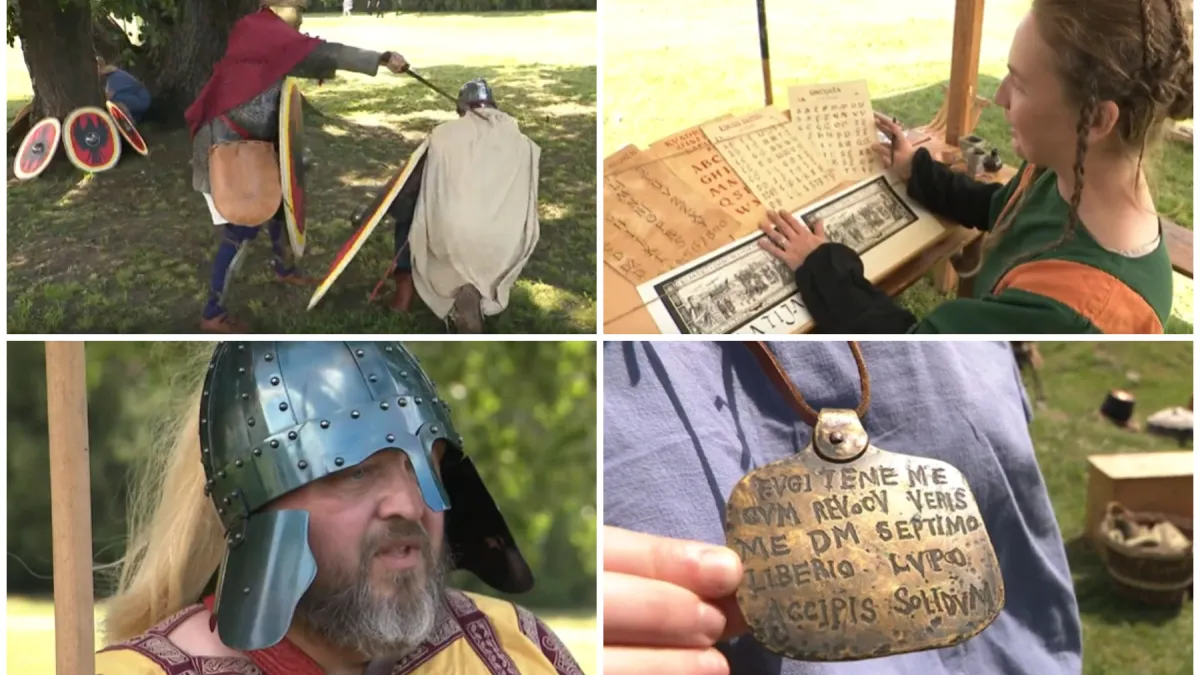 Legionari i robinje oživjeli povijest u Osijeku: Ovako je izgledao život u Rimskom Carstvu