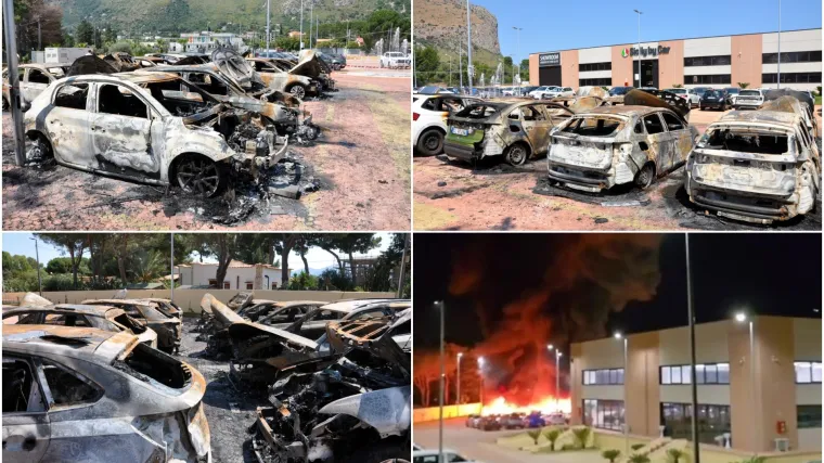 Mafija se vratila i 'u tri minute zapalila sve!' Pogledajte &scaron;to je ostalo od automobila...