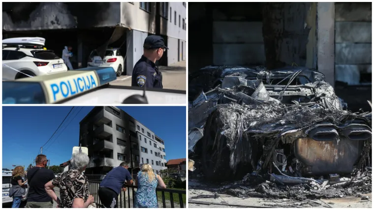 Susjedi vidjeli mladiće s kanisterima, policija potvrdila: Izgorjela dva Lamborghinija! Ovo je ostalo od njih