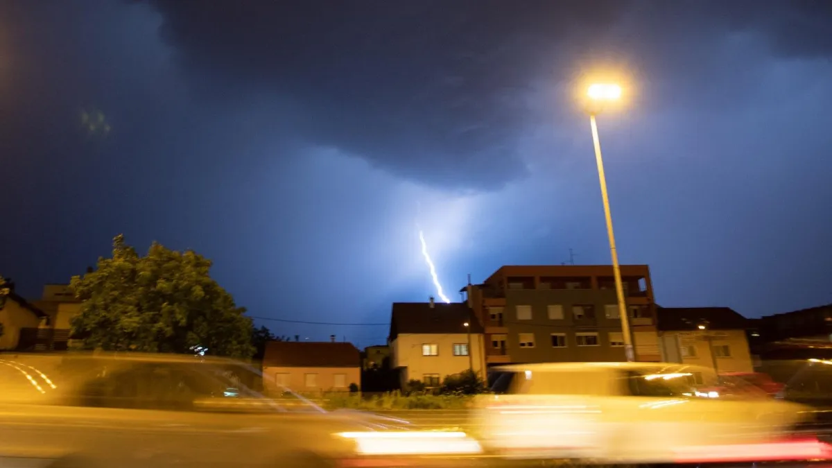 Stiže nevrijeme i tuča u dijelovima Hrvatske: Evo kada će biti najgore