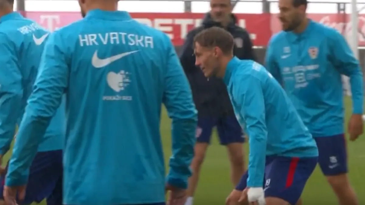 Ni kiša im ne može ništa! Pogledajte što Vatreni rade na mokroj Rujevici