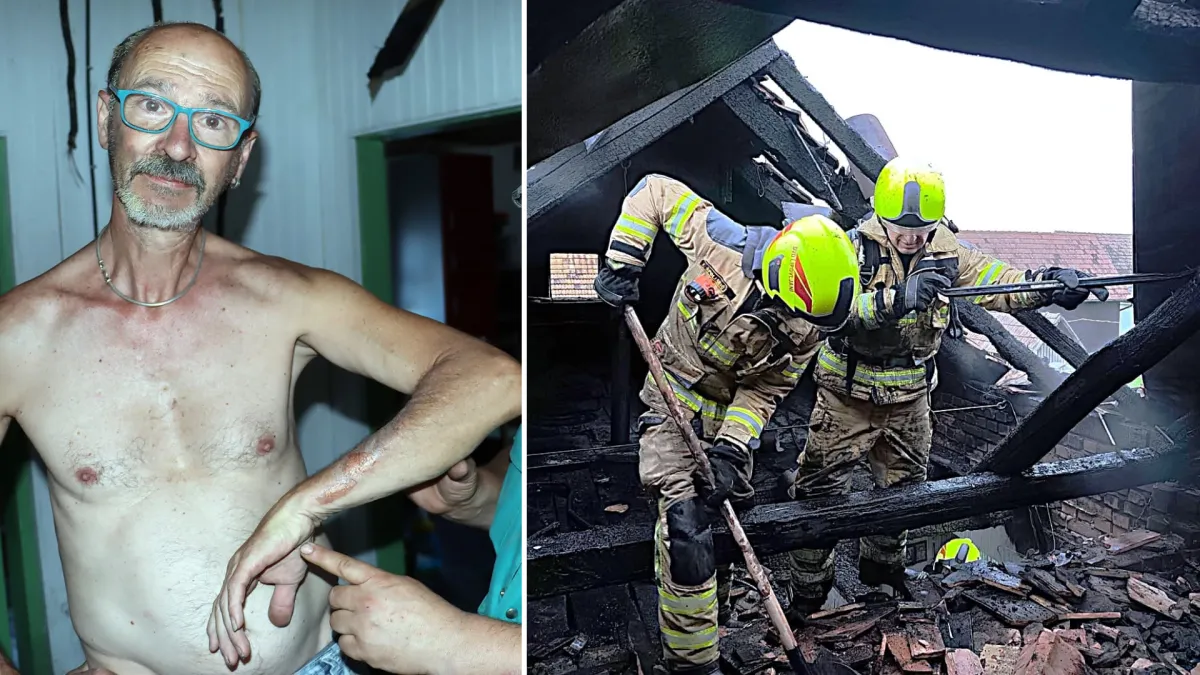 Požar u domu nekadašnjeg sudionika 'Večere za pet': Aldo je sam pokušao ugasiti vatru, šteta je velika