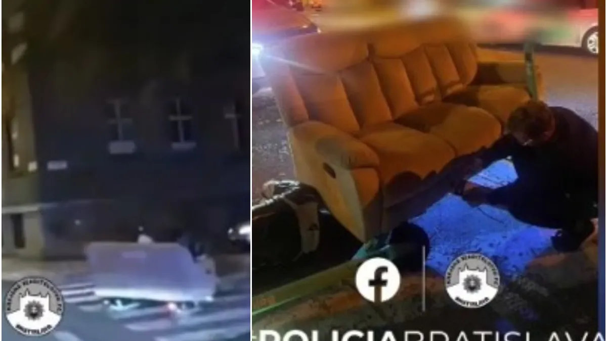 Stavili kauč na romobile i provozali se gradom: Pogledajte k