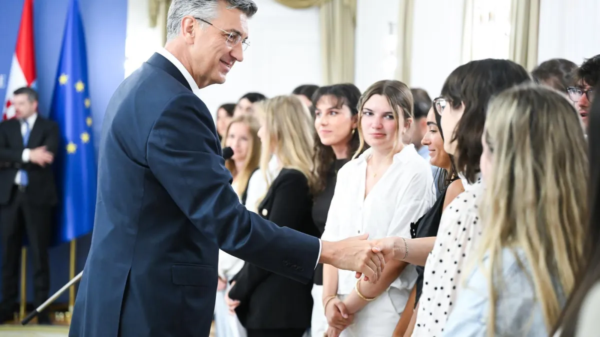 Plenković zamolio mlade Hrvate iz dijaspore: 'Sve 