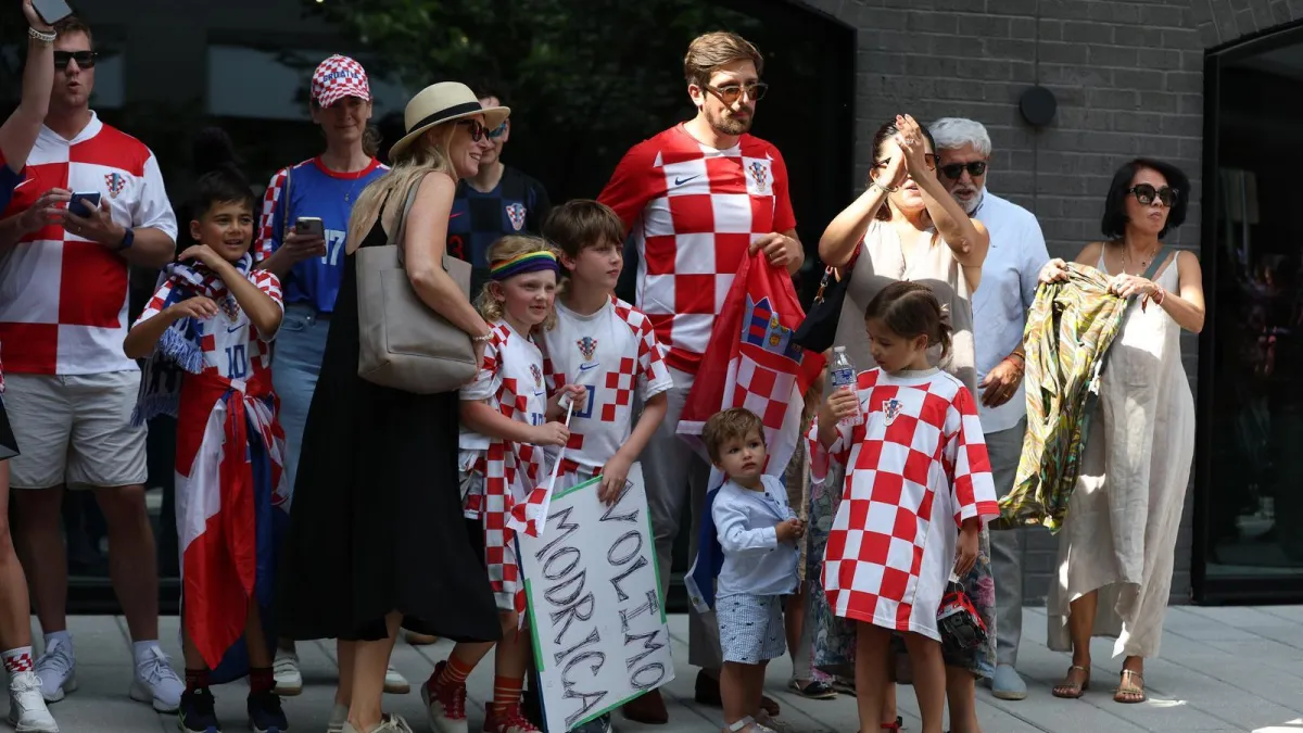 Hrvatska je stigla u Ameriku: Pogledajte doček navijača za V
