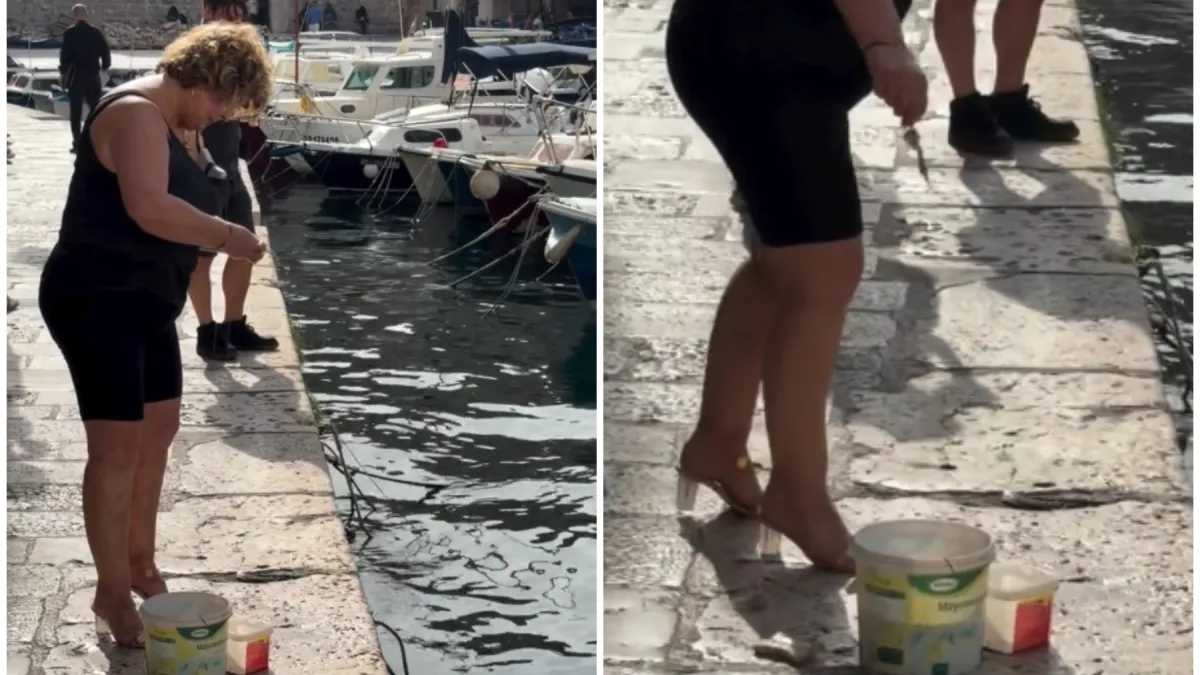 Nitko nije gledao ulov: Dubrovkinja došla na riban