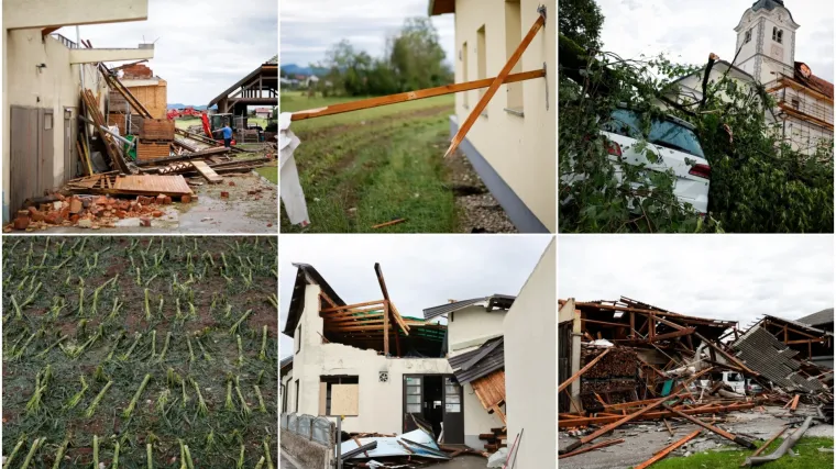 Krovovi na zemlji, &scaron;rapneli u zidovima: Sudnji dan zaobi&scaron;ao Zagreb! 'Uni&scaron;teno je pola sela'