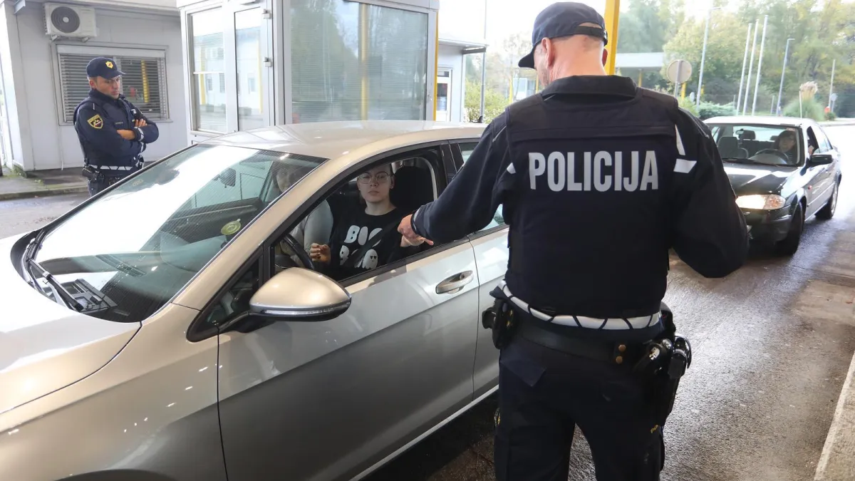 Slovenska policija povlači se s graničnih prijelaz